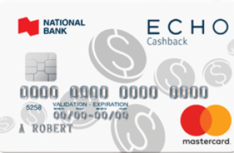 Echo Cash Back Credit Card MasterCard
