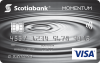 Scotia Momentum No-Fee Visa Card