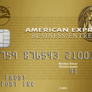 AMEX AIR MILES Gold Business Card