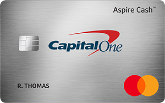 Capital One Aspire Cash Platinum Mastercard