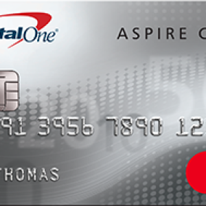 Capital One Aspire Cash Platinum Mastercard