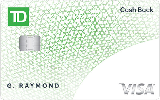 TD Cash Back Visa Card