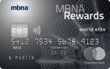 MBNA Rewards World Elite Mastercard Review – 2025